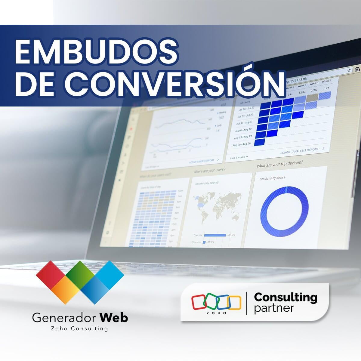 Embudos de conversión en Zoho CRM Ecuador