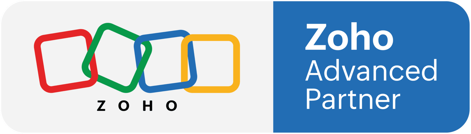 Advanced Zoho Partner Badge